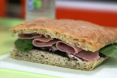Schinken Baguette
