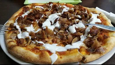 Pizza Drehspieß